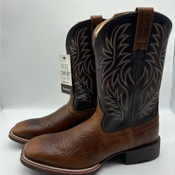 Ariat Men’s Sport Western Wide Square Toe - Size 7.5-11 Men - Picture 7 of 8
